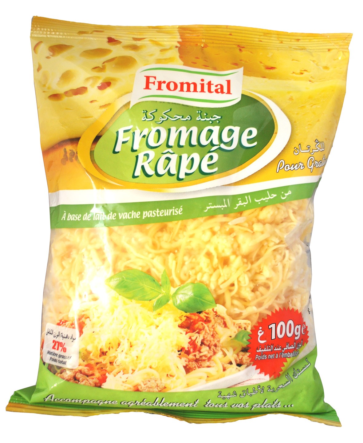 Fromage Râpé 100g - Fromital